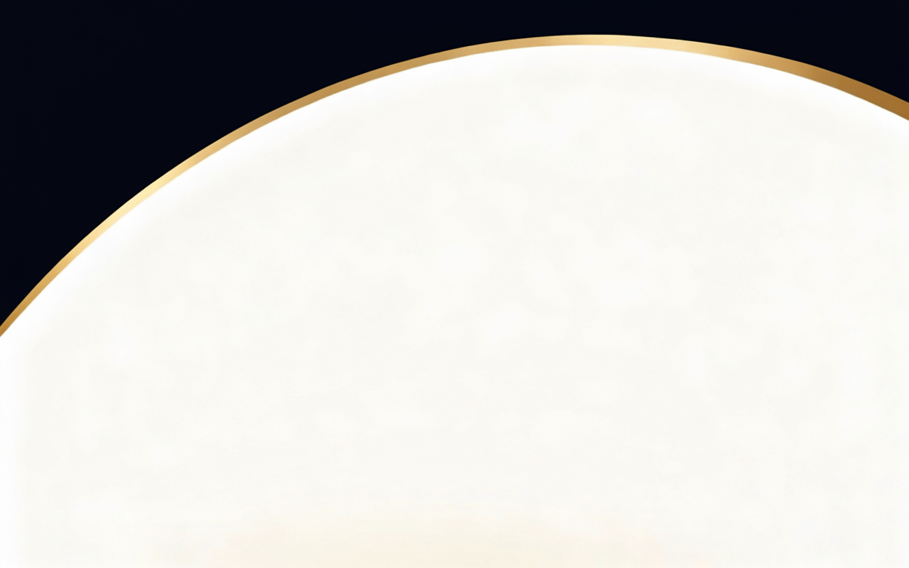 Arco superior dourado